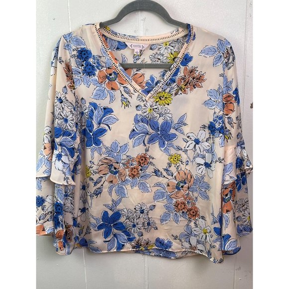 Nanette Lepore 3/4 Bell Sleeve - Picture 1 of 6